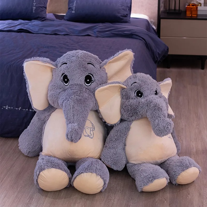 40 100cm Cute Elephant Plush Toy