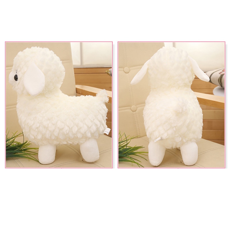 25cmCute Mini Alpaca Plush Toy Stuffed Soft Animal Lovely Pillow Christmas Gift For Kids Kawaii Llama 4