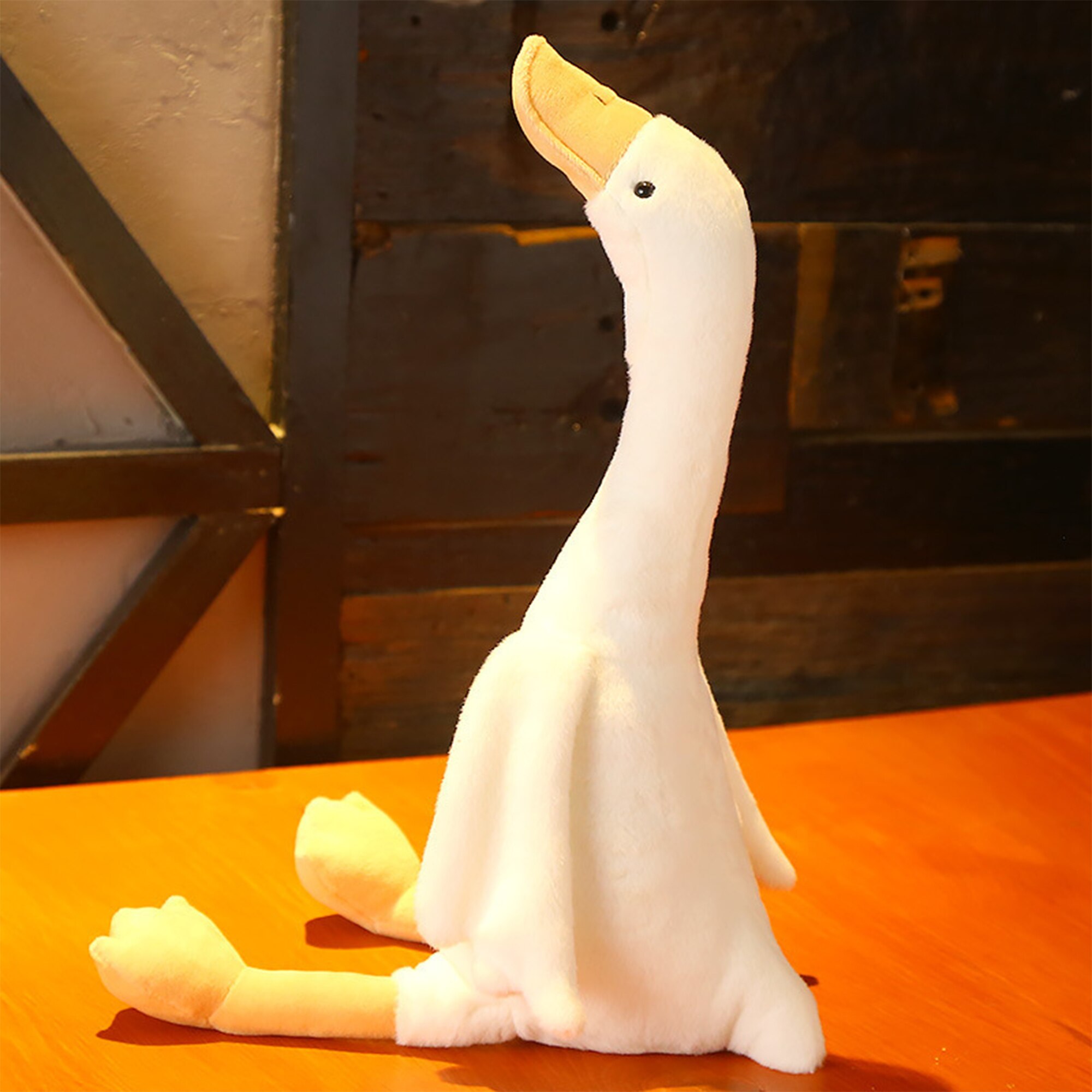 30CM Goose Plush Doll Cute Little Animal Soft Stuffed Creative Shape Pillow Home Decoration Cute Toy 3