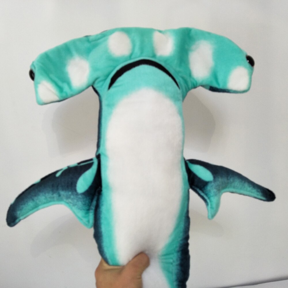 Cartoon simulation Hammer shark doll Children Plush Toy Christmas gift sea fish shark pillow Kids Stuffed 1