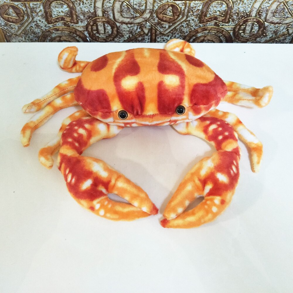 Children Plush Toy Sea Animals Baby Kids Stuffed Birthday Gift Simulation Crab 4