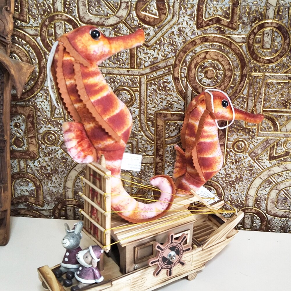 Children Stuffed Plush Toy Sea Horse Sea Animals hippocampus Christmas Birthday Gift 4