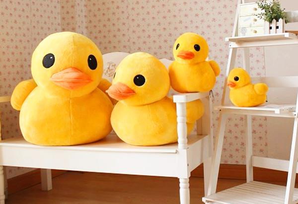Giant Yellow Duck Plush Duck Stuffed Animals Soft Simulated Ducks Dolls Wholesale Kids Gift Xmas Kawaii 1