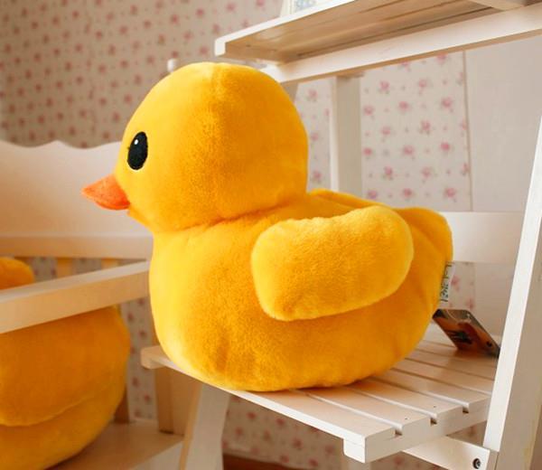Giant Yellow Duck Plush Duck Stuffed Animals Soft Simulated Ducks Dolls Wholesale Kids Gift Xmas Kawaii 4