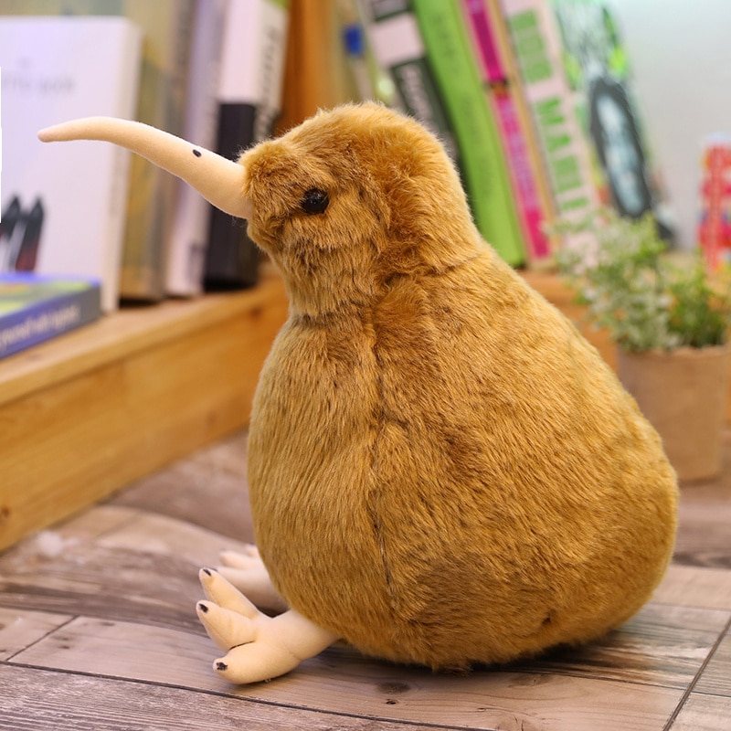 New Huggable Simulation Cute Kiwi Bird Plush Toys Simulation Stuffed Animal Plush Bird Toy Kids Birthday 1