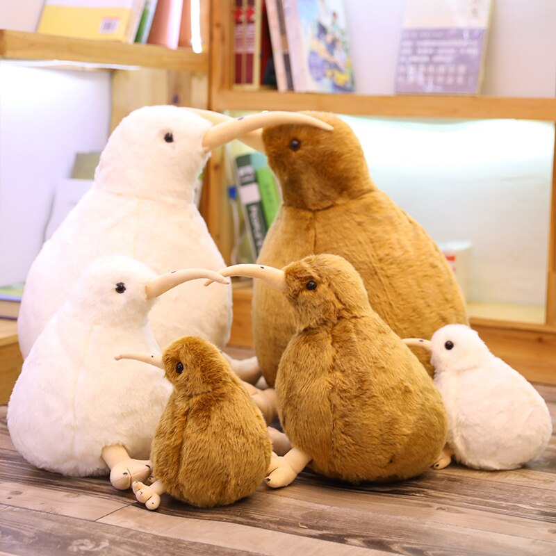 New Huggable Simulation Cute Kiwi Bird Plush Toys Simulation Stuffed Animal Plush Bird Toy Kids Birthday 2