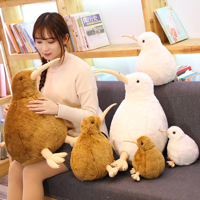 New Huggable Simulation Cute Kiwi Bird Plush Toys Simulation Stuffed Animal Plush Bird Toy Kids Birthday 5
