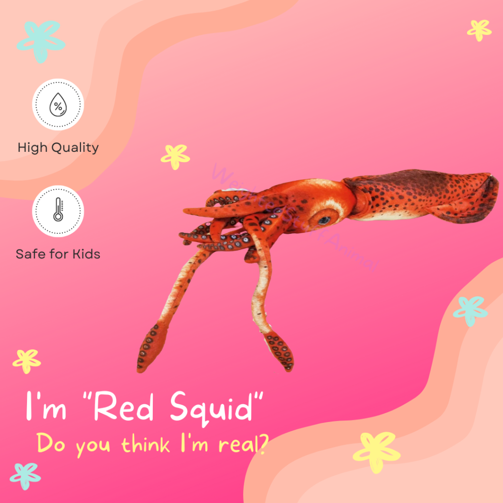 60cm-red-squid-doll-plush-stuffed-toy