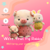 23-50cm-fruit-pig-rabbit-stuffed-plush-toys