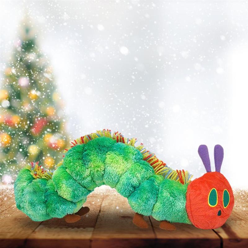 22CM Caterpillar Soft Toy Green Cotton Caterpillar Plush Animal Dolls Lovely Very Hungry Creative Gift For 1