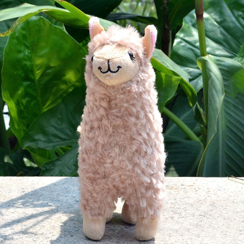 23cm Alpaca Llama Plush Toys for Children Cute Stuffed Animal Dolls Soft Kids Toys Gift Children 3