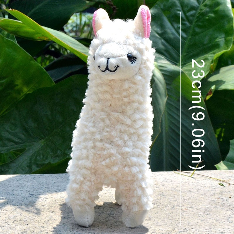 23cm Alpaca Llama Plush Toys for Children Cute Stuffed Animal Dolls Soft Kids Toys Gift Children 5