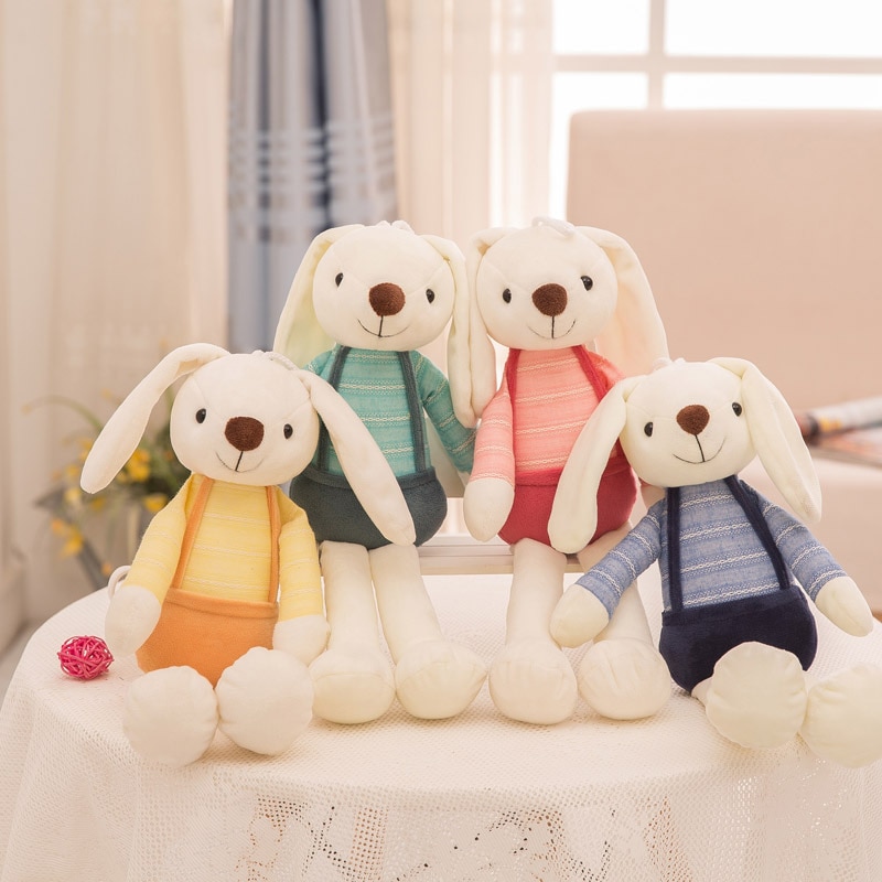 Kawaii 40cm Bunny Plush Rabbit Baby Toys Cute Soft Cloth Stuffed Animals Rabbit Home Decor For 1