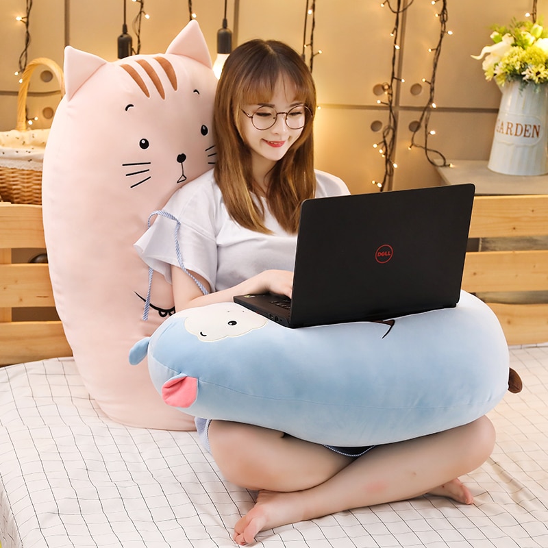 Kawaii Giant Dinosaur Plush Toys Big Hold Pillow Cute Stuffed Animal Sheep Soft Sleep Cushion Valentines 3