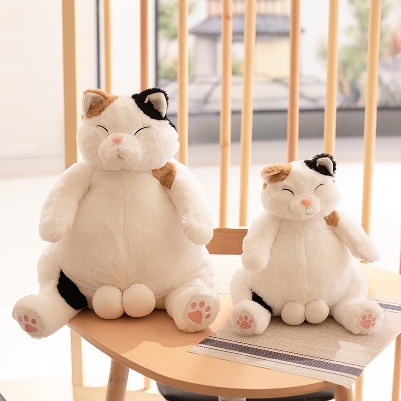 New Arrive 35 45cm Japanese Kawaii Soft Plush Cat Toys Stuffed Animal Dolls Kids Gift Lovely 1