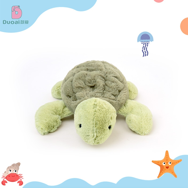 Plush Animal Stuffed Turtle Toys Doll Kawai Tortoise Plushie Toys For Kids Bedtime Friend Toys 30cm 2