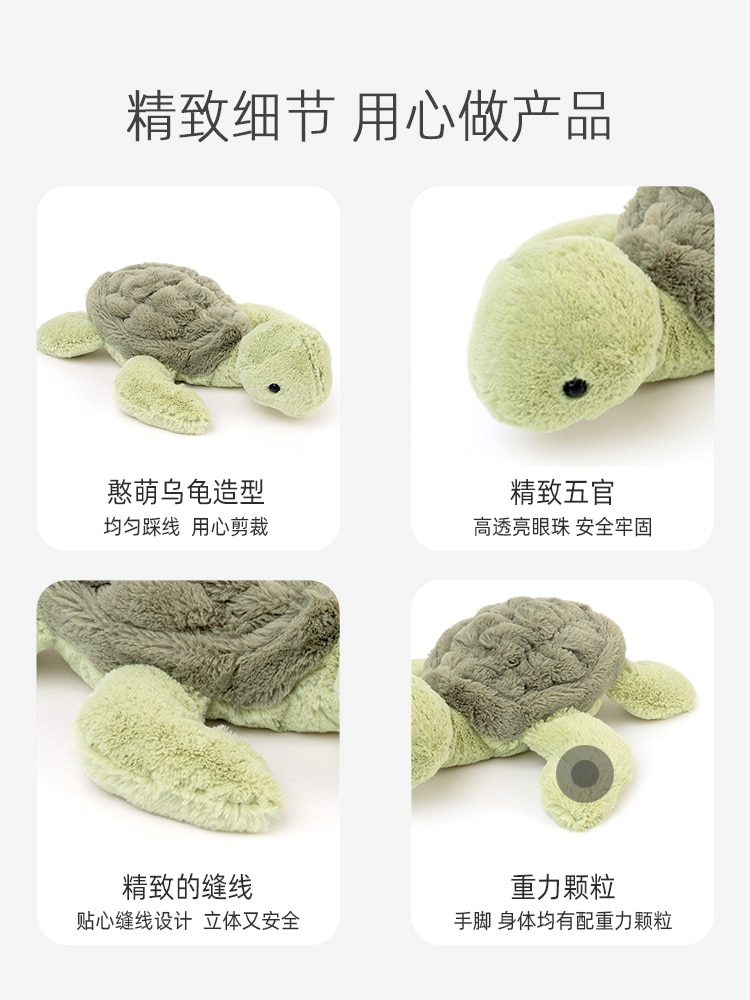 Plush Animal Stuffed Turtle Toys Doll Kawai Tortoise Plushie Toys For Kids Bedtime Friend Toys 30cm 3