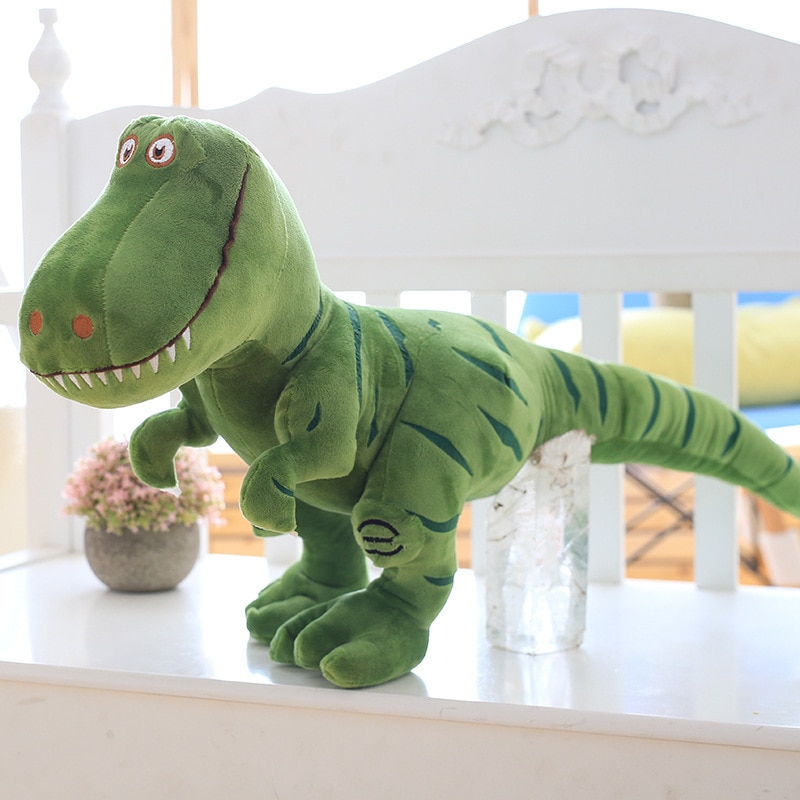 1pc 40 100cm New Dinosaur Plush Toys Cartoon Tyrannosaurus Cute Stuffed Toy Dolls for Kids Children 4