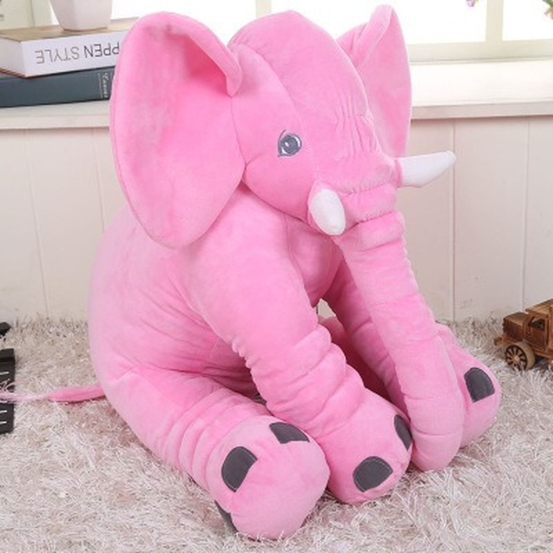 30 40 60cm Fashion Animal Plush Elephant Doll Stuffed Elephant Plush Soft Pillow Kid Toy Children 1