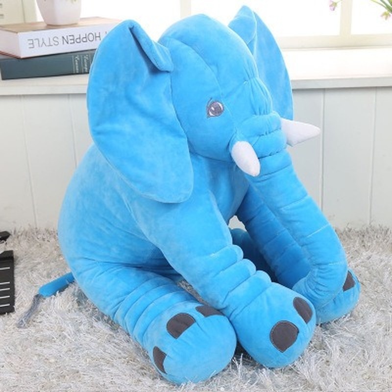 30 40 60cm Fashion Animal Plush Elephant Doll Stuffed Elephant Plush Soft Pillow Kid Toy Children 3