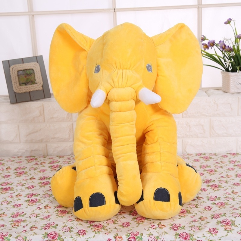 30 40 60cm Fashion Animal Plush Elephant Doll Stuffed Elephant Plush Soft Pillow Kid Toy Children 5
